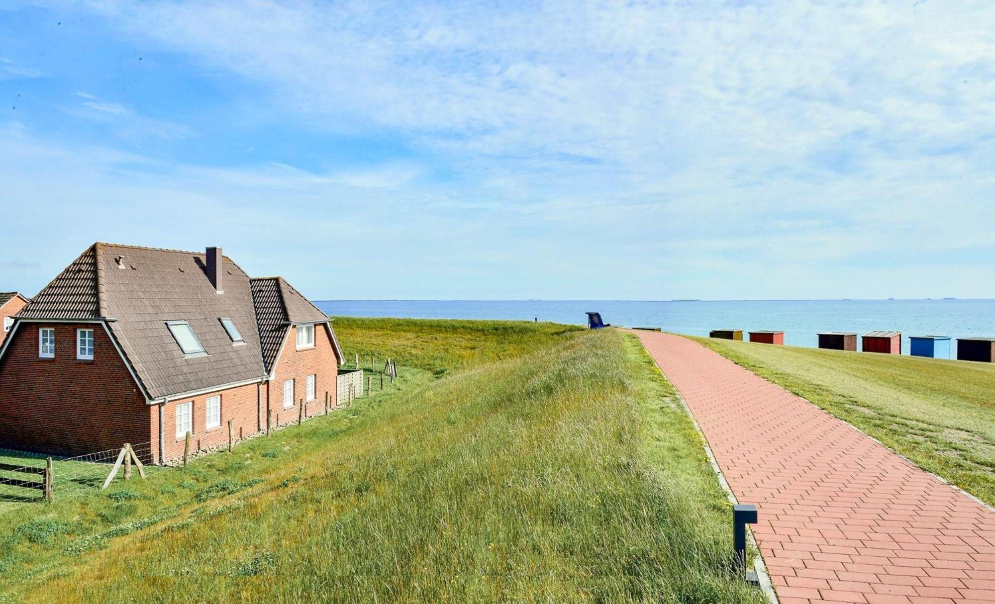 Dagebüll Direkt Am Deich - Ferienwohnung Amrum Im Gaestehaus Am Badedeich מראה חיצוני תמונה